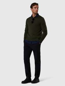 Merino wool crew-neck sweater