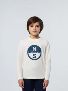 Polos T Shirts Kids: T-shirt with maxi print