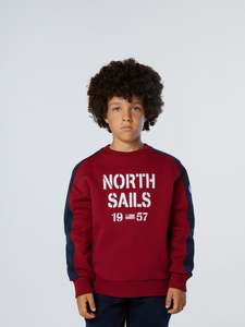 Sweatshirts Hoodies: Sweatshirt with flock print