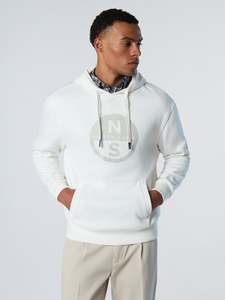 Sweatshirts Hoodies: Hoodie with maxi logo print