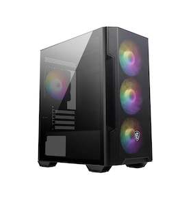 Cases: MSI MAG M100R Black mATX Mini Tower Case