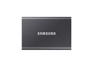 External Hdds Ssds: Samsung T7 2TB USB3.2 Gen2 External SSD - Grey