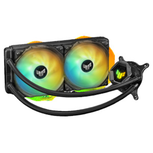 ASUS TUF Gaming LC 240mm ARGB AIO Liquid Cooler w/ Dual 120mm Fan 5Yr Wty
