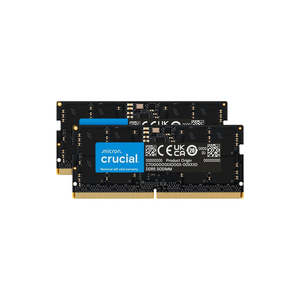 Ram: 16GB (2x8) Crucial 4800mhz DDR5 SODIMM RAM