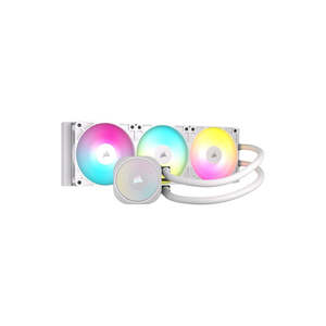Liquid Cooling: Corsair NAUTILUS 360 ARGB AIO Liquid Cooler - White