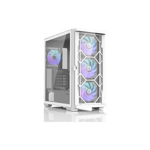 Atx Case: Zalman Z10 DUO White ATX Mid Tower Case