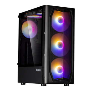 Atx Case: Zalman N4 Rev.1 ATX Black Mid Tower Case w/ 4x140mm RGB Fans