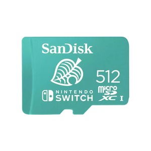 Microsd Cards: [Box Damaged] SanDisk Nintendo-Licensed 512GB microSD Card