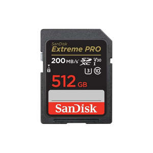 SanDisk Extreme Pro 512GB SD Card