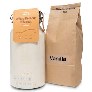 Whey Protein: NZ Whey Protein Isolate - 1kg Refill Bag