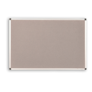 Products: Pinboard Aluminium Frame 900 x 1200mm Felt Grey