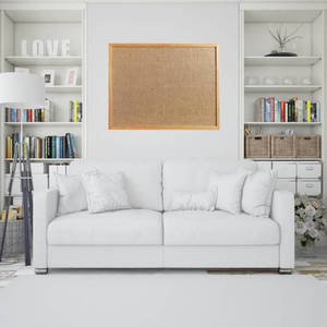 Products: PINBOARD Wood Frame Hessian
