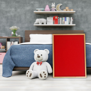 Products: PINBOARD Wood Frame Brushed Fabric