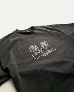 Faded friends tee