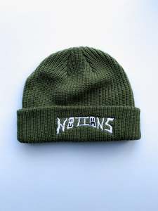 Frontpage: Ribbed knit beanie