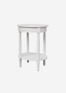 Side Tables: Mabel Oval Side Table