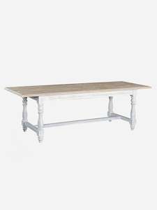 Dining Tables: Victoria Dining Table  |  White Wash