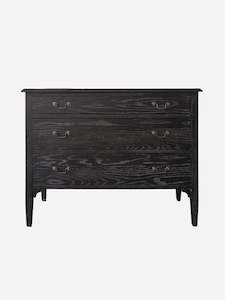 Serge Black Oak Dresser