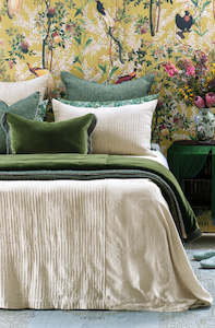 Quilts Bedspreads: Kaiyu Natural Linen Bedspread