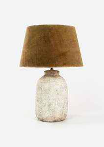 Elba Tall Terracotta Lamp