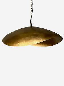 Hanging Lights: Masaomi Pendant Gold
