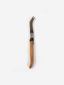 Cutlery Servers: Laguiole Olive Wood Long Cheese Knife