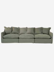 Ollie Sectional Sofa | Green