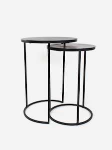 Side Tables: Punto Nesting Tables