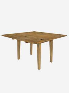 Walter Folding Square Table - Smoke House
