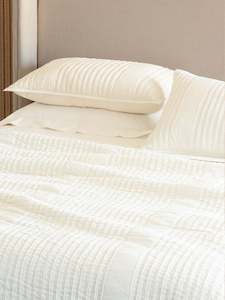 Eurocases: Puritsu Ivory Pillowsham Set
