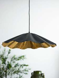 Hanging Lights: Crimped Pendant