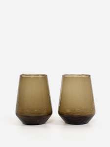 Hand Blown Water Tumbler Set