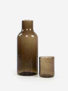 Hand Blown Water Carafe Set