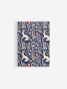 Desk Top: Blue Rabbits Jotter Pad