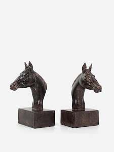 Horse Head Bookends