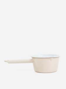Kitchen Storage Accessories: Enamel Cafe Milk Pan