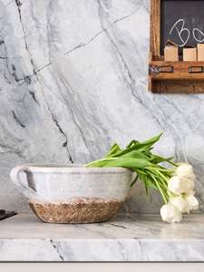 Decorative Objects: Pebbles Terracotta Bowl