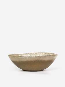 Dusk Stoneware Deep Oval Bowl