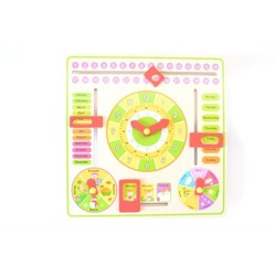 Multi-functional calendar (305) - more - educational wooden toys