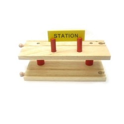 Double-deck station (770) - train sets &amp. Vehicles wooden toys