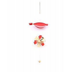 Hanging bouncer. Hot air balloon (blue &amp. Red) (999) - hanging mobiles - misc&hellip;