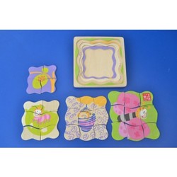 4-layer growth puzzle (8b) wooden toys