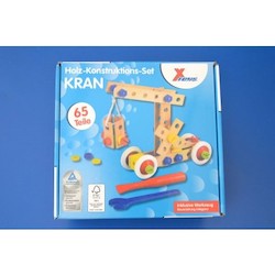 Nuts &amp. Bolts set. Crane (176c) wooden toys