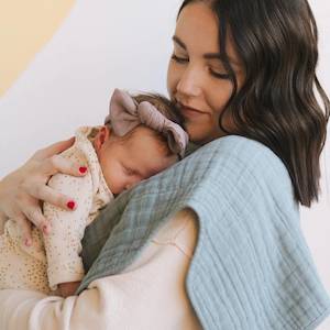 Little Unicorn Muslin Burp Cloth - 2 pack