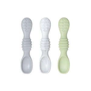 Bumkins Silicone Dipping Spoons - 3 pack