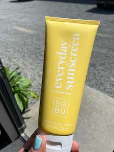 Babu: Babu Everyday Sunscreen