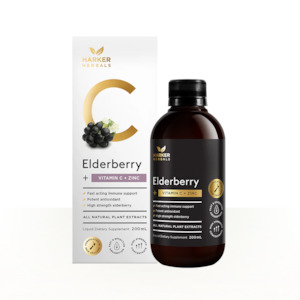 Best Sellers 1: Harker Herbals Be Well Vitamin C + Elderberry + Zinc