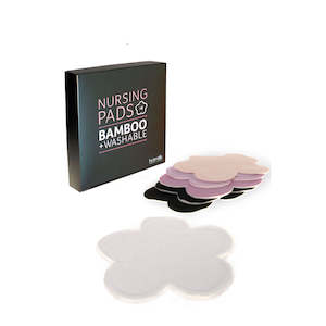 Hotmilk Bamboo Reusable Breast Pads - 8 pack