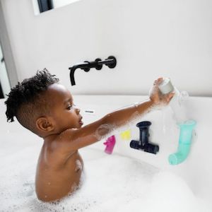 Bath Time: Boon Pipes Bath Toy