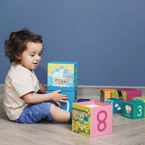 Classic World: Classic World Stacking Cubes - Transport